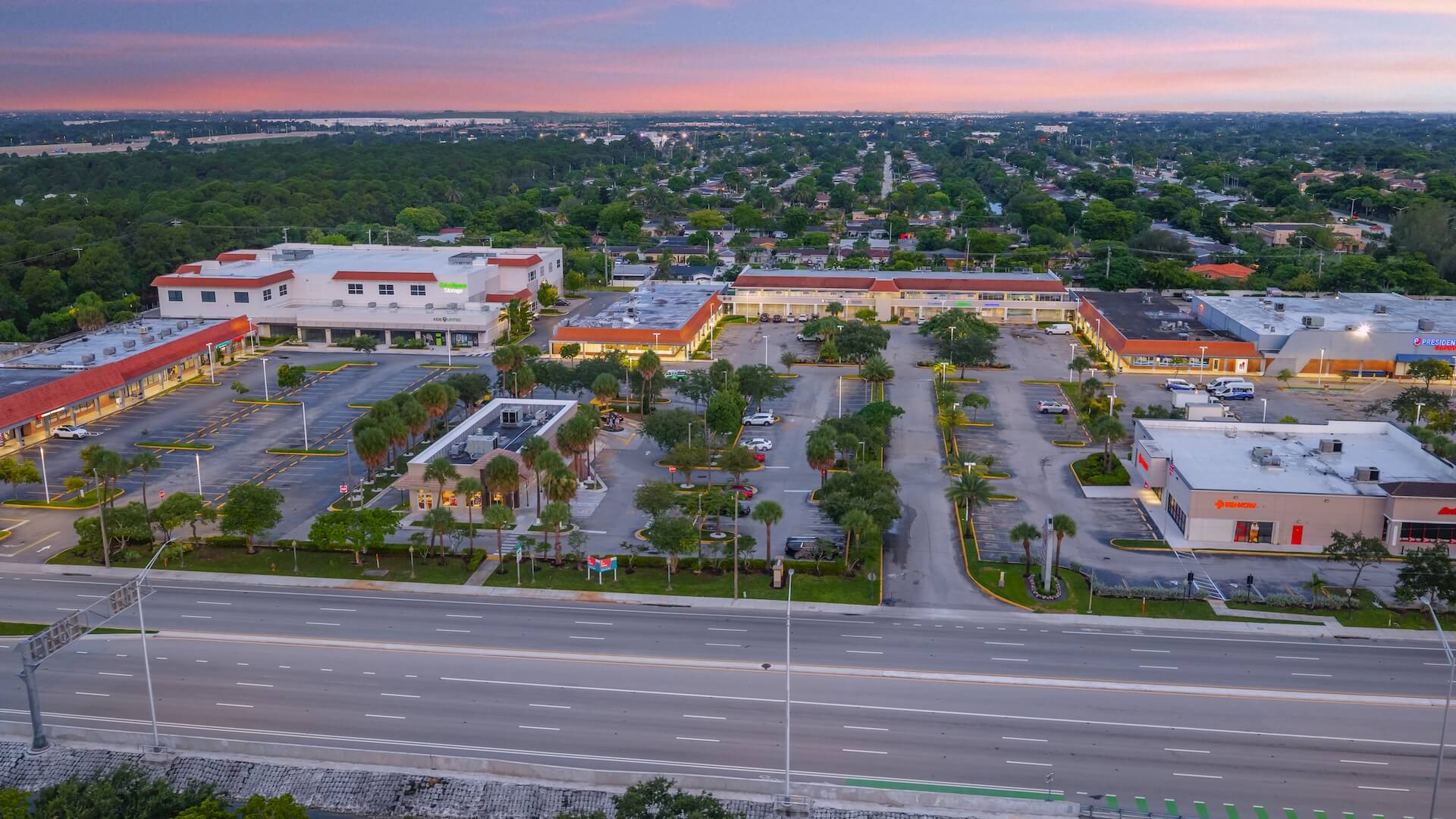 Miramar Parkway Plaza Aerial Image