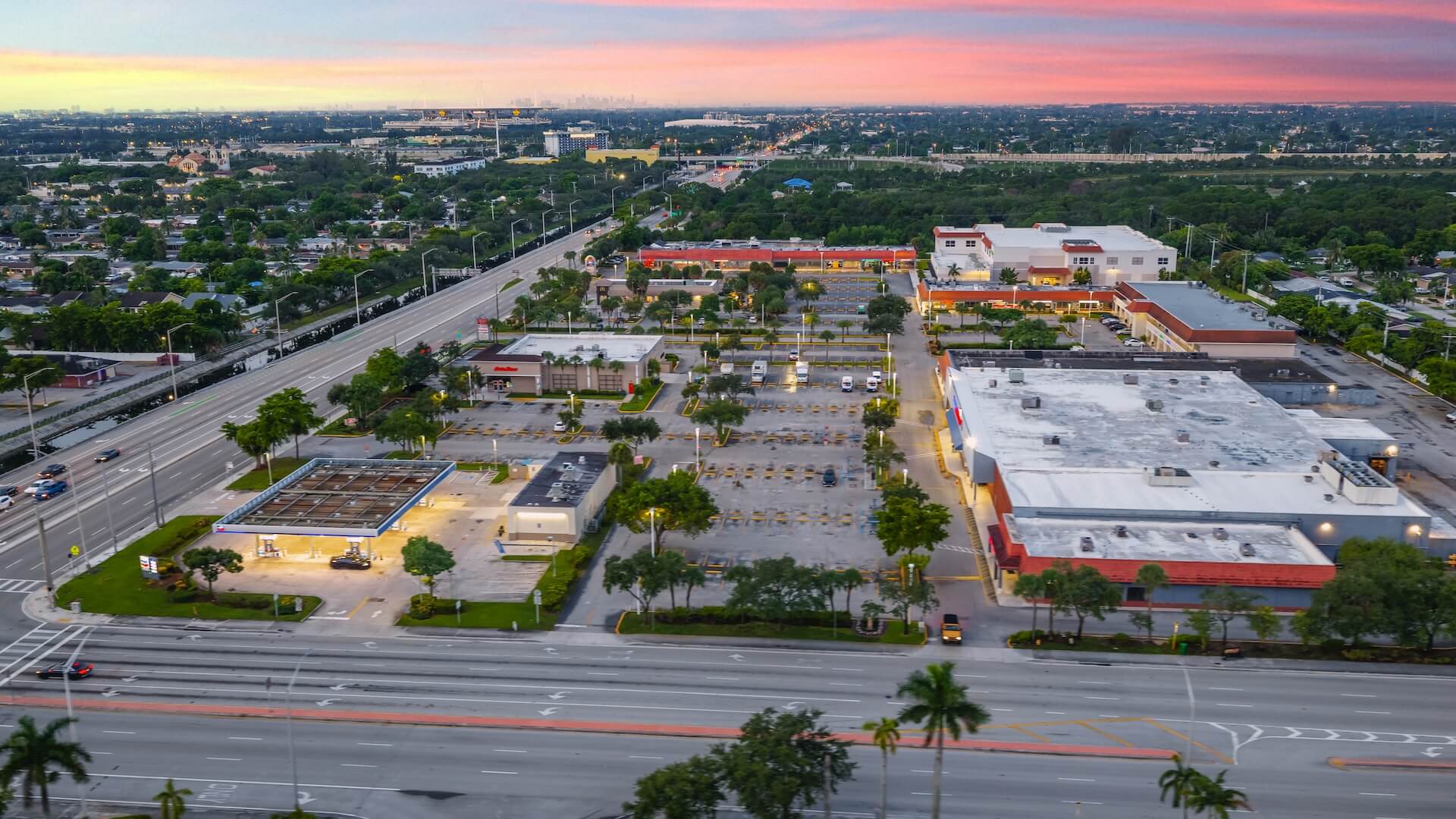 Miramar Parkway Plaza Aerial Image